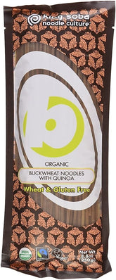 Glutenfri pasta (Boghvede- og risnudler med quinoa) ØKO 250 g - KING SOBA